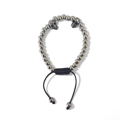 Brazalete de balines y calaveras - Flip image view