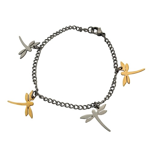 Brazalete encantos de Libélulas - Flip image view
