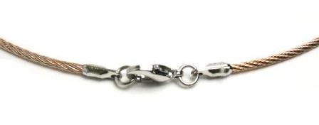 Collar Gold Rose Acero - Flip image view