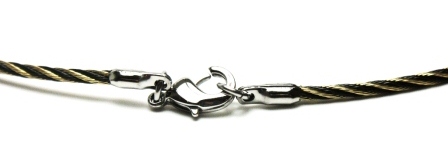 Collar Gold & Negro de Acero - Flip image view