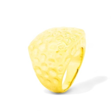 Anillo de Rodio, tono dorado