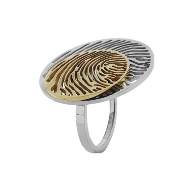 Anillo de Acero, dos tonos