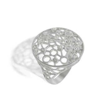 Anillo de Acero, Un Tono, Moderno Micro Perforado