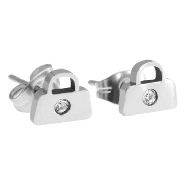 Aretes figura de bolso