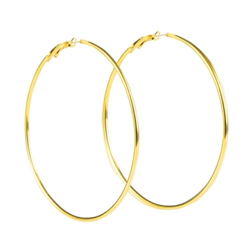 Aretes hoop Diámetro 8 cm