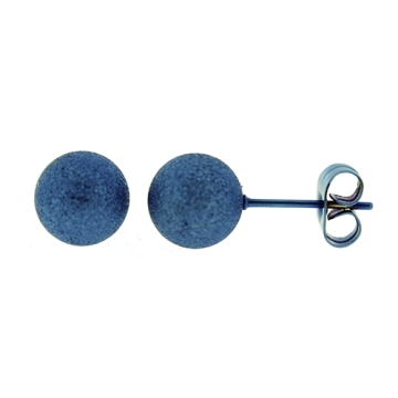 Aretes balin iónico Azul
