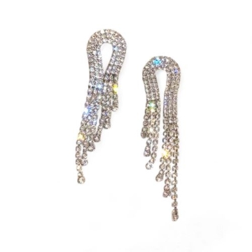 Arete Tono Natural con Cristales
