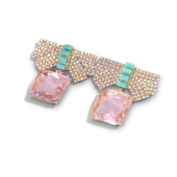 Arete de Fiesta con Piedras
