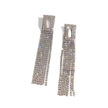 Arete de brillantes 