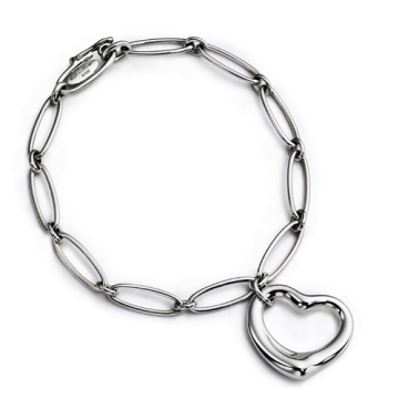 Brazalete de Aleación de Metal y Baño de Plata 925