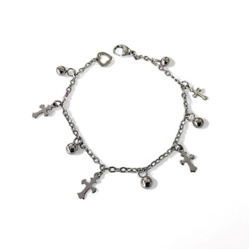 Brazalete Cross Tono Acero 