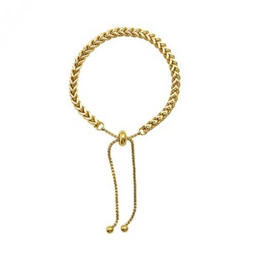 Brazalete Ajustable Tono Dorado