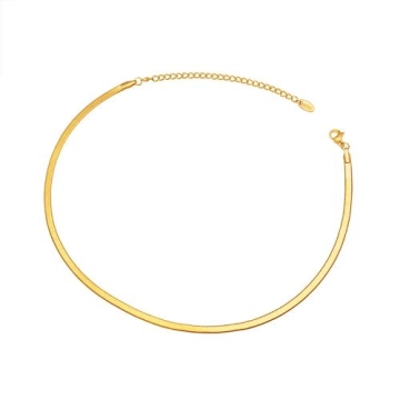 Brazalete de Acero Tono Dorado