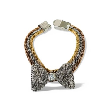 Brazalete con lazo, tres tonos