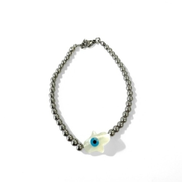 Brazalete Balines y Mano de Fátima