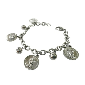 Brazalete Con encantos de Rostro de Jesús