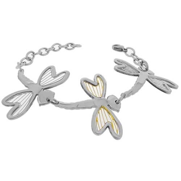 Brazalete Buenas vibras figuras de Libélulas