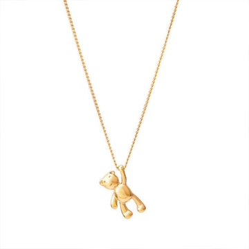 Collar de Acero Tono Dorado