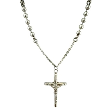 Collar Rosario Protección Cruz