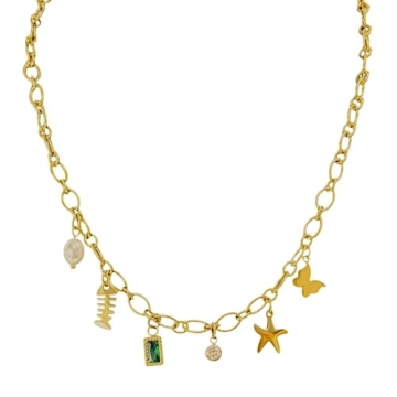 Collar con encantos varios
