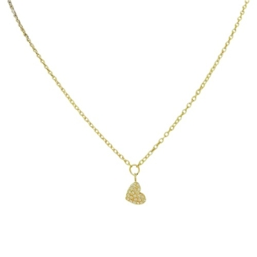 Collar con dije mini Corazón