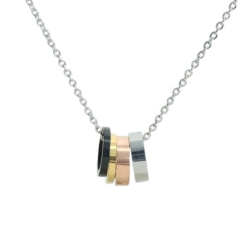 Collar con Aros Multicolor