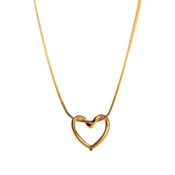 Collar Heart Gold