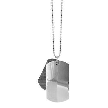 Collar estilo militar dije doble