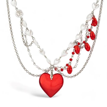 Collar de Acero con Pedreria