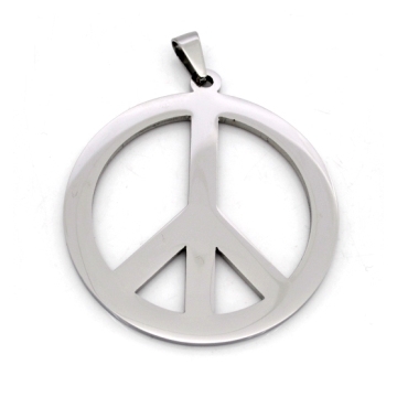 Dije circular símbolo de la Paz
