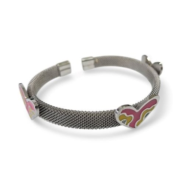 Pulsera de Acero abierta
