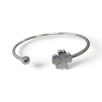 Pulsera de Acero Trébol