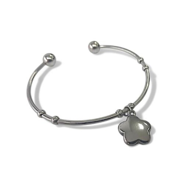 Pulsera con dije de Flor