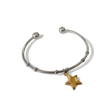 Pulsera Star dos tonos