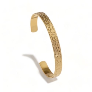 Pulsera de Acero Tono Dorado