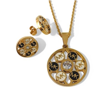 Juego de Prendas Tono Dorado MK