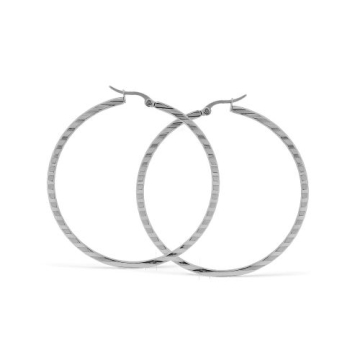 Aros con superficie acanalada, Diámetro 6cm
