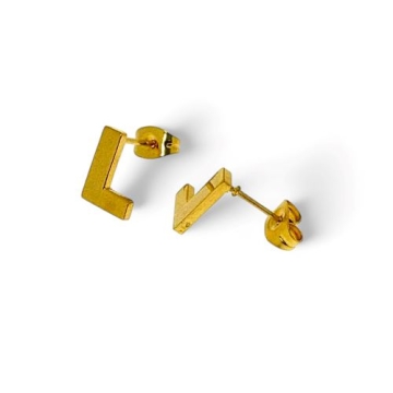 Aretes alfabeto Letra L