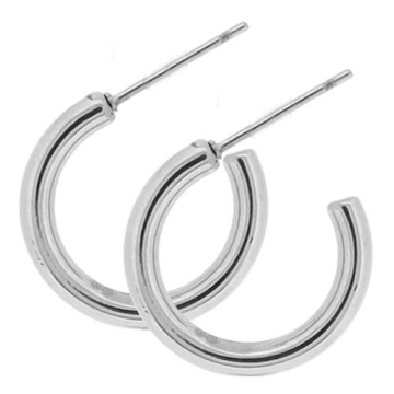 Aretes hoop Tono Acero