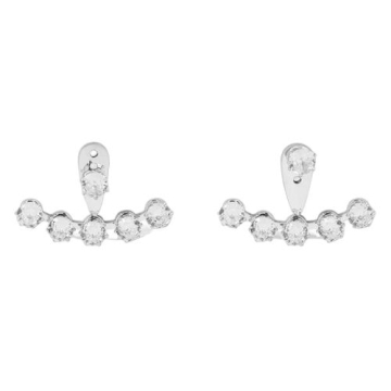 Aretes de Acero Tono Dorado