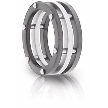 Anillo de Acero, dos tonos