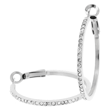 Aretes hoop pequeños zircones