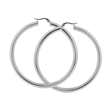 Aros Tono Acero Diámetro 7cm