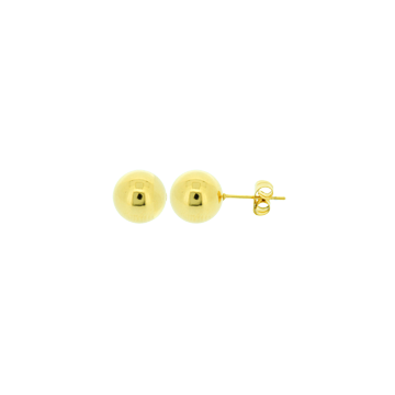 Aretes Stud tono dorado