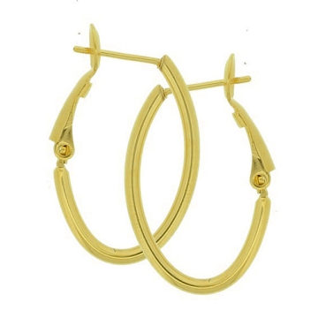 Aretes hoop Tono Dorado