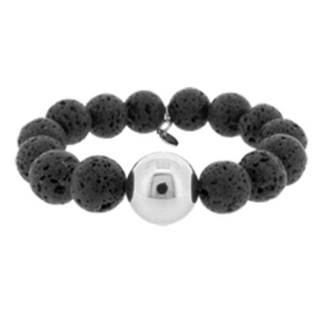 Brazalete elástico piedra Volcánica 