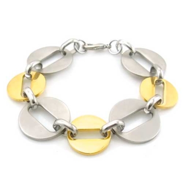 Brazalete silueta bicolor