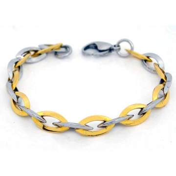 Brazalete bicolor para caballero