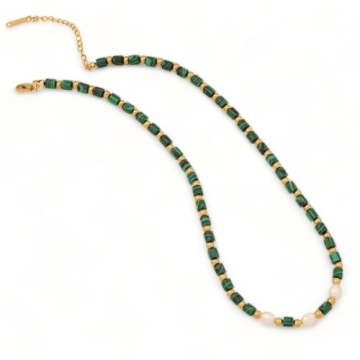 Collar de Acero Tono Dorado