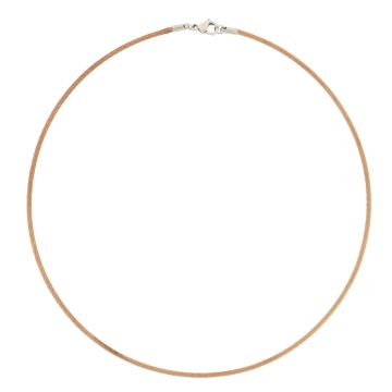 Collar Gold Rose Acero